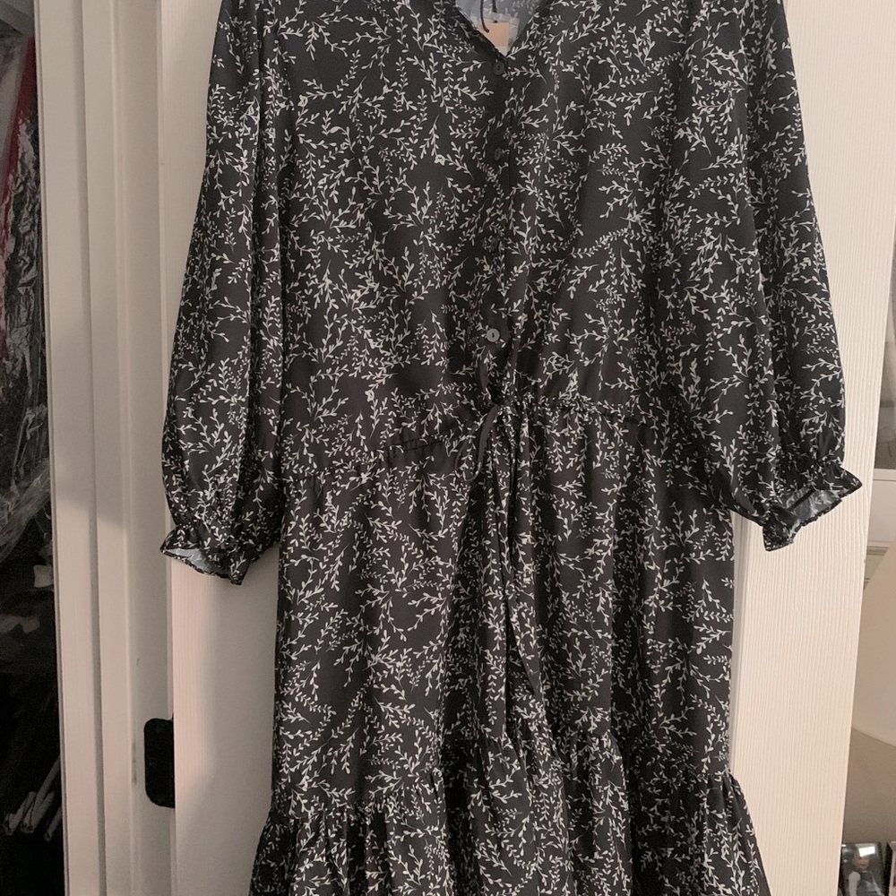 Rebecca Minkoff black & white dress